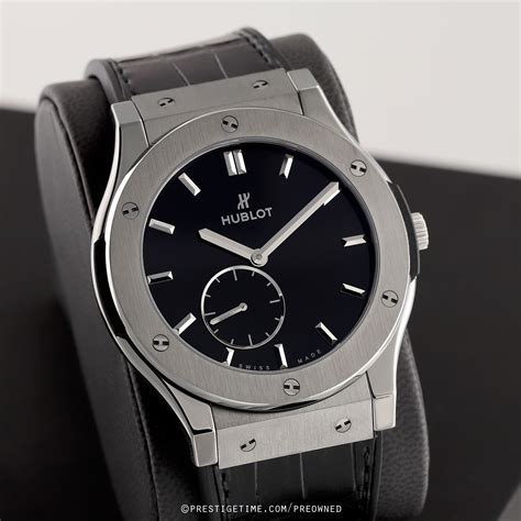 pre owned hublot classic fusion.